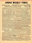 Orono Weekly Times, 25 Feb 1960
