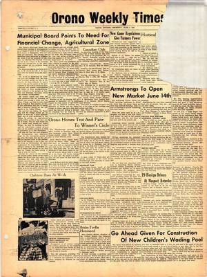 Orono Weekly Times, 7 Jun 1962