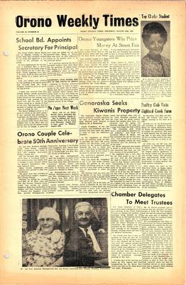 Orono Weekly Times, 15 Aug 1963