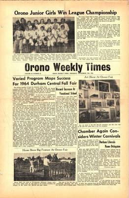 Orono Weekly Times, 17 Sep 1964