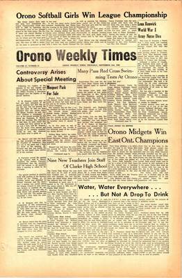 Orono Weekly Times, 2 Sep 1965