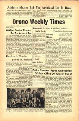 Orono Weekly Times, 30 Sep 1965