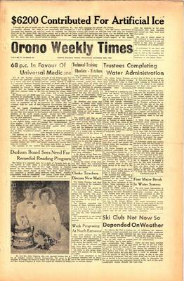 Orono Weekly Times, 28 Oct 1965