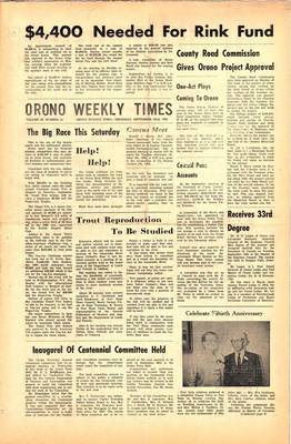 Orono Weekly Times, 22 Sep 1966