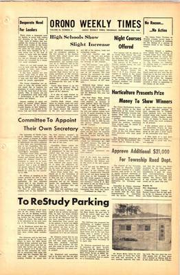 Orono Weekly Times, 29 Sep 1966