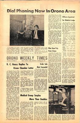 Orono Weekly Times, 20 Oct 1966