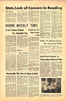 Orono Weekly Times, 3 Nov 1966