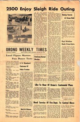 Orono Weekly Times, 26 Jan 1967