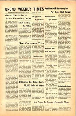 Orono Weekly Times, 4 May 1967