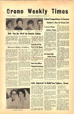 Orono Weekly Times, 17 Aug 1967