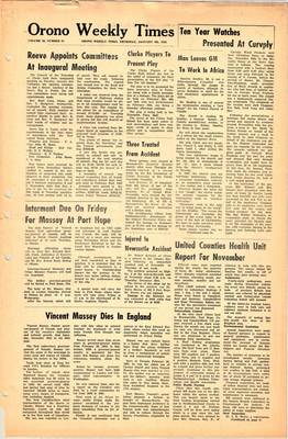 Orono Weekly Times, 4 Jan 1968