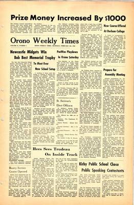 Orono Weekly Times, 8 Feb 1968