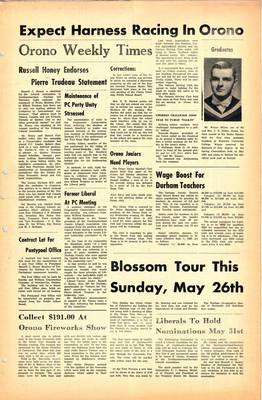 Orono Weekly Times, 23 May 1968