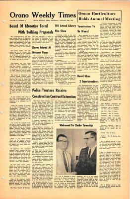 Orono Weekly Times, 30 Jan 1969