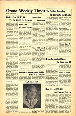 Orono Weekly Times, 5 Jun 1969