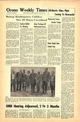 Orono Weekly Times, 19 Jun 1969