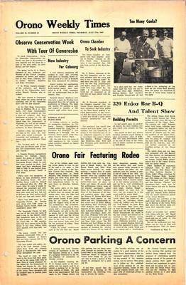 Orono Weekly Times, 17 Jul 1969