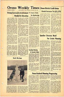 Orono Weekly Times, 19 Feb 1970