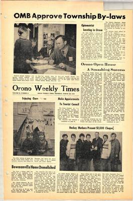 Orono Weekly Times, 12 Mar 1970