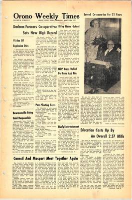 Orono Weekly Times, 19 Mar 1970