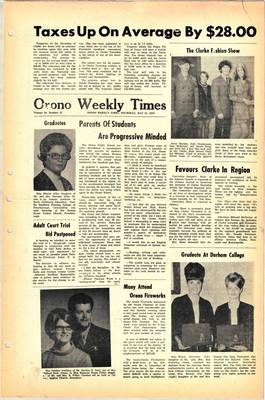 Orono Weekly Times, 21 May 1970