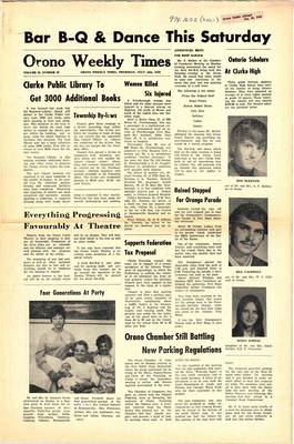 Orono Weekly Times, 16 Jul 1970