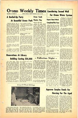 Orono Weekly Times, 23 Jul 1970