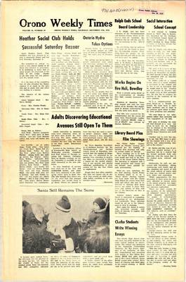 Orono Weekly Times, 17 Dec 1970