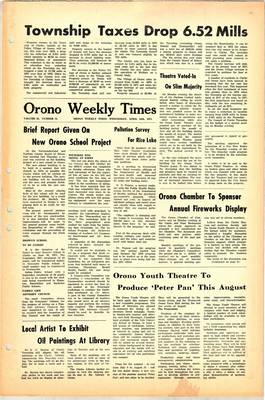 Orono Weekly Times, 14 Apr 1971