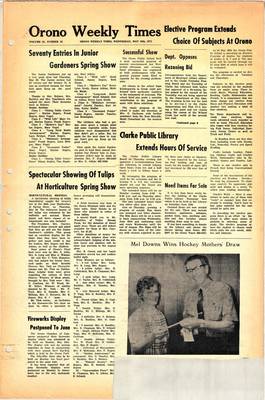 Orono Weekly Times, 26 May 1971