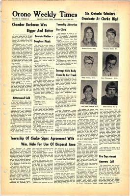 Orono Weekly Times, 14 Jul 1971