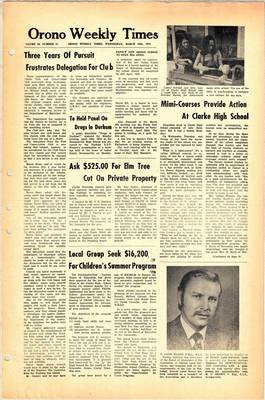 Orono Weekly Times, 15 Mar 1972