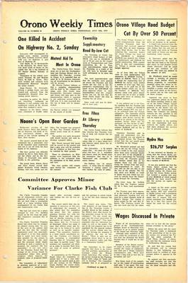 Orono Weekly Times, 26 Jul 1972