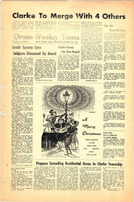 Orono Weekly Times, 20 Dec 1972