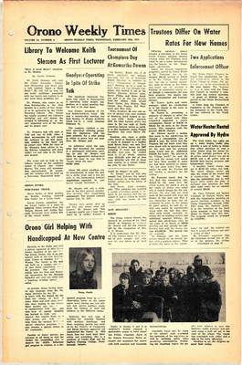 Orono Weekly Times, 28 Feb 1973