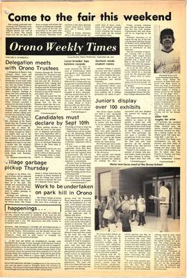 Orono Weekly Times, 5 Sep 1973