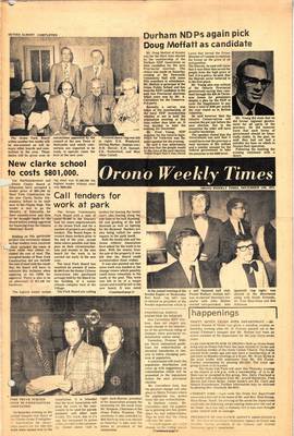 Orono Weekly Times, 12 Dec 1973