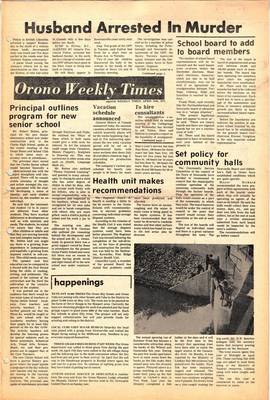 Orono Weekly Times, 24 Apr 1974