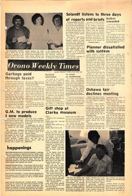 Orono Weekly Times, 29 May 1974