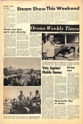 Orono Weekly Times, 31 Jul 1974