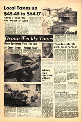 Orono Weekly Times, 7 Aug 1974