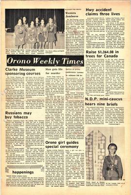 Orono Weekly Times, 2 Oct 1974