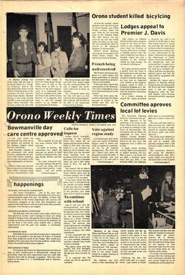 Orono Weekly Times, 23 Oct 1974