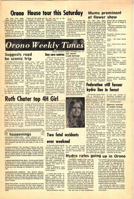 Orono Weekly Times, 30 Oct 1974