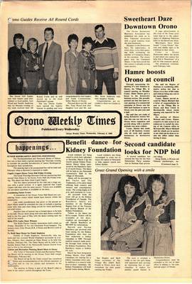 Orono Weekly Times, 6 Feb 1985