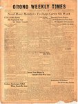 Orono Weekly Times, 11 Jan 1940