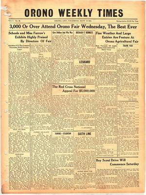 Orono Weekly Times, 19 Sep 1940