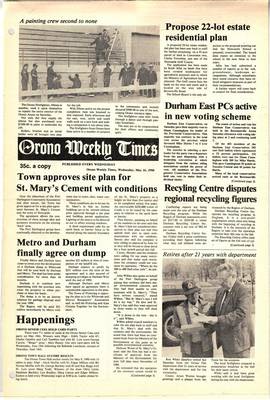 Orono Weekly Times, 16 May 1990