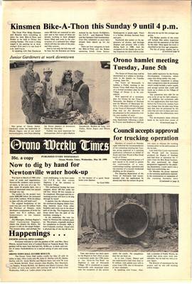 Orono Weekly Times, 30 May 1990