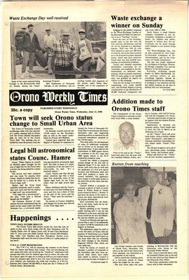 Orono Weekly Times, 13 Jun 1990